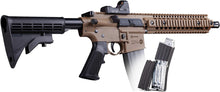 Load image into Gallery viewer, Crosman CFAR1X R1 CO2-Powered BB Rifle W/Red Dot Sight, Black/FDE Semi / Full Auto