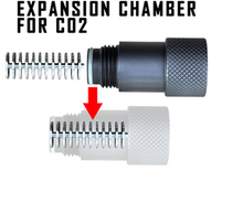 Load image into Gallery viewer, ** NEW ** PISTELLE X68 EXPANSION CHAMBER KIT FOR CO2 / HPA FOR MAX POWER AND OPTIMIZATION!
