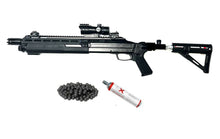 Load image into Gallery viewer, NEW T4E HDX MAXIMUS .68 CAL. 88/90g Co2 VERSION GEN2 W/ADJUSTABLE STOCK - UP TO 550-650+ FPS 50+JOULES DEVASTATING POWER CUSTOM HOME DEFENSE EDITION PUMP ACTION SHOTGUN!