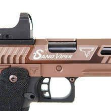 Load image into Gallery viewer, JOHN WICK 4- TTI Sand Viper HIGH GRADE Hi-Capa by JAG Arms Airsoft Pistol - Green Gas