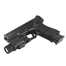 Load image into Gallery viewer, Gen3 Pistol FlashLight w/Strobe & Red Laser Combo