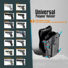 Load image into Gallery viewer, Cytac Universal Holster LEFT HAND - BLK