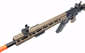 NEW Elite Force M4 CFRX M-LOK W/Built-In EYETrace and Smart Mosfet - BLK/FDE Airsoft AEG Rifle!