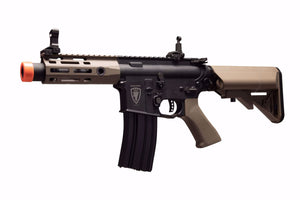 NEW Elite Force M4 CQCX M-LOK W/Built-In EYETrace and Smart Mosfet - BLK/FDE Airsoft AEG Rifle!