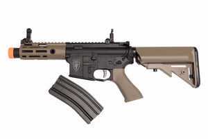 NEW Elite Force M4 CQCX M-LOK W/Built-In EYETrace and Smart Mosfet - BLK/FDE Airsoft AEG Rifle!