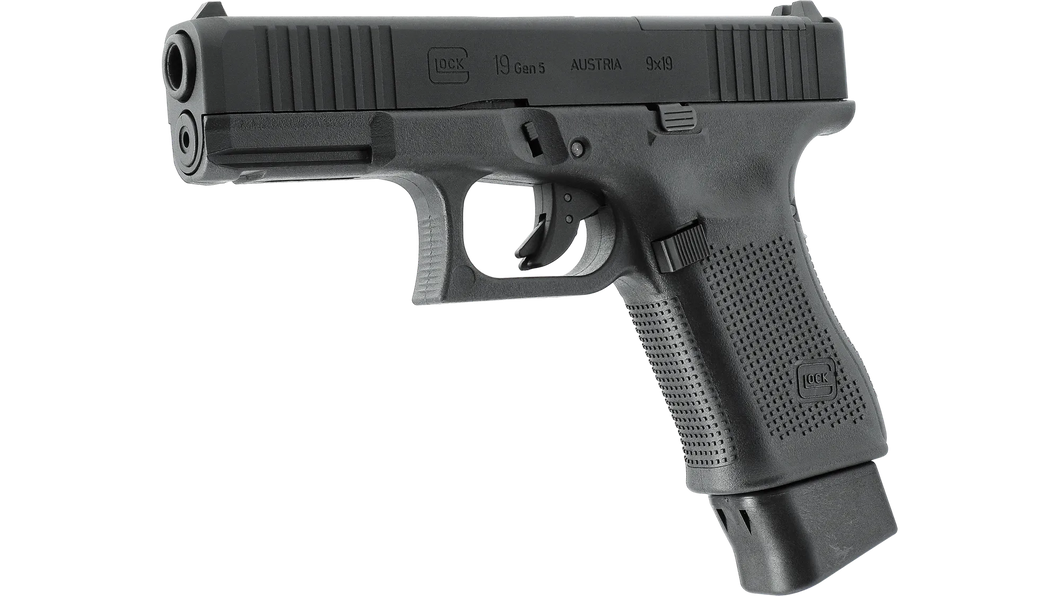 NEW - GLOCK 19 GEN5 CO2 Full Blowback .177cal (4.5mm) AirGun BB Pistol  - With Drop-Free Magazine, and Field-Strip Capability