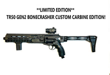 Load image into Gallery viewer, ** LIMITED EDITION ** T4E HDR/TR50 GEN2 HOME DEFENSE CUSTOM BONECRASHER CARBINE EDITION .50 Cal. Co2 - DEVASTATING POWER WITH Up To 26+ JOULES / 660fps+ AT ROOM TEMPERATURE! - Black - COMBO
