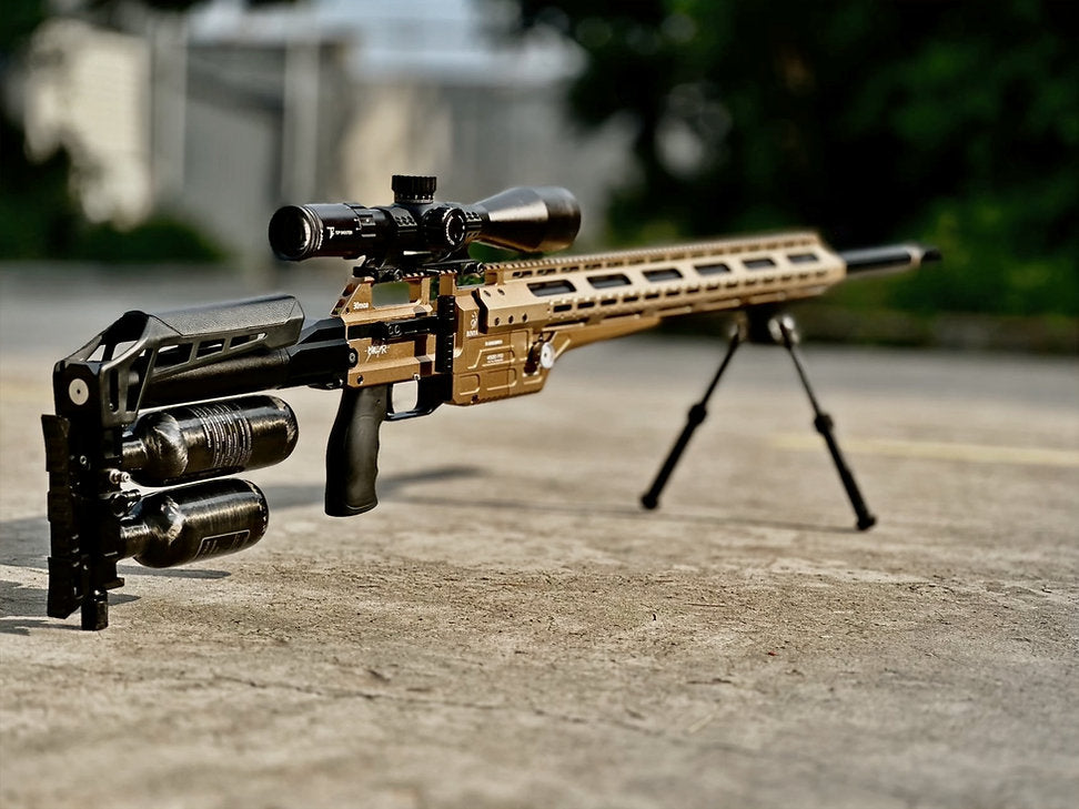 BinTac MCAR Long Range Air rifle 4500 and 7000 PSI Competition Version