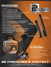 Load image into Gallery viewer, ** NEW ** P2P SECURE .68 PEPPER HOME/SELF DEFENSE PISTOL STARTER  PACKAGE!  ORDER NOW!
