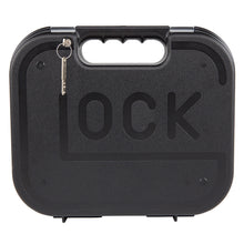 Load image into Gallery viewer, GLOCK GUN CASE NEW VERSION LOCKABLE - 10.5&quot; x 9&quot; x 2.5&quot; Black
