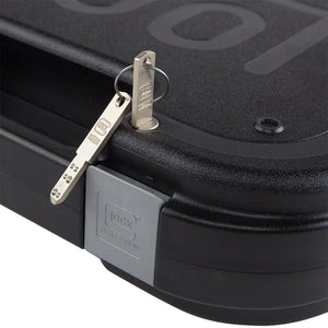 GLOCK GUN CASE NEW VERSION LOCKABLE - 10.5" x 9" x 2.5" Black