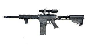 ** NEW ** HSA CUSTOM VALKEN M17 XXLONG EDITION .68CAL. MILSIG MAGFED W/MUZZLE FLASH + ON/OFF VALVE - HOME DEFENSE SEMI AUTO UP TO 90-120 JOULES!