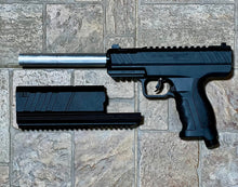 Load image into Gallery viewer, ** NEW ** HSA INTRUBUSTER GEN2 EXCLUSIVE DESIGN QD COMPENSATOR FOR OUR 10" BARREL EXTENSION WITH FULL LENGTH BOTTOM RAIL!

