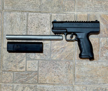 Load image into Gallery viewer, ** NEW ** COMBO! Mercury Rise IntruBuster GEN2 - .68Cal Home Defense WITH MAX PAIN 0.685 Inch TIGHT BARREL EXTENSIO W/ POLYMER BARREL COVER / MOCK SUPPRESSOR - BUST POWER TO UP TO 70+ JOULES! **PREORDER - ETA MID/END JUNE**
