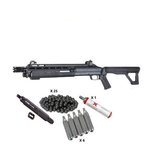 NEW - T4E HDX TX68 36 / 40 JOULES - .68 CAL. DUAL POWERED 88g Co2 / 2X 12g Co2 BASIC HOME DEFENSE EDITION UP TO 500FPS  PUMP ACTION SHOTGUN ADVANCED PACKAGE!!