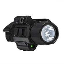 Load image into Gallery viewer, VISM Gen3 Pistol FlashLight w/Strobe &amp; Green Laser Combo **ETA 06/14**
