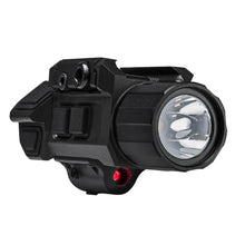 Load image into Gallery viewer, Gen3 Pistol FlashLight w/Strobe &amp; Red Laser Combo
