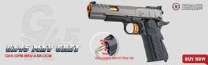 NEW!  G&G Armament - GX45 MKV GRAY/GOLD