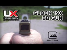 Load and play video in Gallery viewer, GLOCK 19X GEN 5 .177 CALIBER CO2 AIRGUN BB PISTOL - BLOWBACK ACTION
