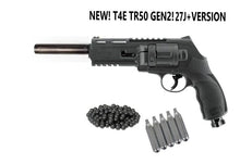 Load image into Gallery viewer, T4E HDR / TR50 GEN2 W/ STEEL TUNING BARREL AND EXTENSION POWERFUL CUSTOM HOME DEFENSE - UP TO 650+fps 27+JOULES VERSION REVOLVER
