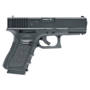 GLOCK G19 GEN 3 BLACK .177 CALIBER CO2 AIRGUN BB PISTOL - NON BLOWBACK- 410 FPS - ETA 08/09