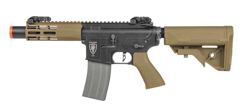 Elite Force M4 CQC BLK/FDE (New Gen)