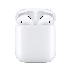 Apple AirPods (2nd Generation) Wireless Earbuds with Lightning Charging Case Included. Over 24 Hours of Battery Life, Effortless Setup. Bluetooth Headphones for iPhone