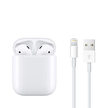 Load image into Gallery viewer, Apple AirPods (2nd Generation) Wireless Earbuds with Lightning Charging Case Included. Over 24 Hours of Battery Life, Effortless Setup. Bluetooth Headphones for iPhone
