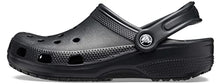 Load image into Gallery viewer, Crocs Unisex-Adult Classic Clogs (Best Sellers), Black, 10 Men/12 Women
