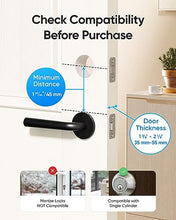 Load image into Gallery viewer, eufy Security Smart Lock C220, Fingerprint Keyless Entry Door Lock, Built-in Wi-Fi, App Remote Control, Front Door Smart Lock Deadbolt, 8Months Battery, Reliable Power, IP53 Waterproof, BHMA Grade 3
