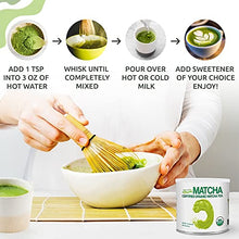 Load image into Gallery viewer, MATCHA DNA Certified Organic Matcha Green Tea Powder (16 oz TIN CAN)
