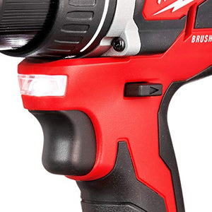 Milwaukee M18 18-Volt Lithium-Ion Brushless Cordless 1/2 Inch Compact Drill/Driver (Tool-Only) 2801-20