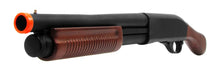 Load image into Gallery viewer, NEW GE M870 REAL WOOD FULL METAL SAWED OFF TRI-BURST GAS SHOTGUN
