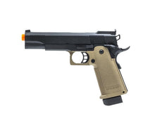 Load image into Gallery viewer, JAG Arms GM5 Black slide with Tan frame Gas Blow Back Pistol
