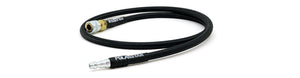 PolarStar Braided Air Line (42" Black)- W / MALE QD Fitting INCLUDED!