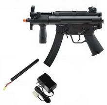 Load image into Gallery viewer, INSANE DEAL!  Elite Force H&amp;K MP5K Fully Licensed Full Metal Airsoft AEG COMBO PACKAGE!
