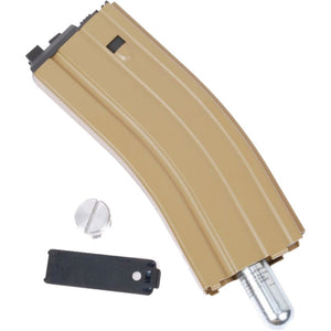 WE M4/SCAR/PDW GBB Co2 Open Bolt Magazine (TAN)